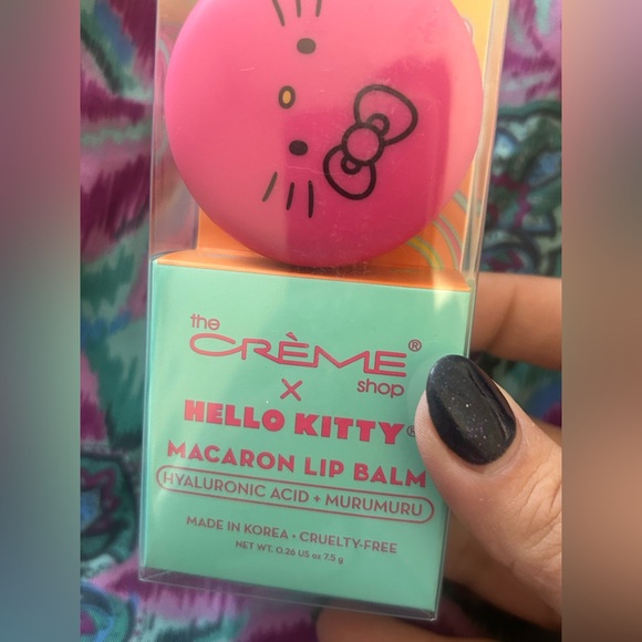 The Crème Shop X Hello Kitty Cool As Mint Macaron Lip Balm - Picture 3 of 4
